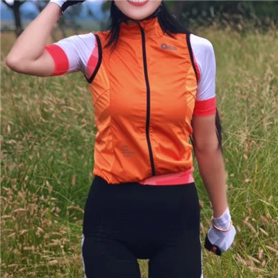 Chaleco cortavientos para ciclismo